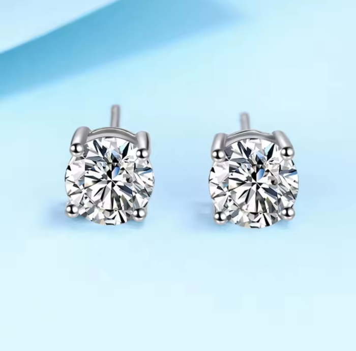 Kolczyki Para Doskonałości z Moissanity 0,5 ct www.selivah.pl 3.png