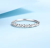Pleciona Obraczka z Moissanitem 0,005 ct - Misterna Elegancja i Ochrona www.selivah.pl 2.png